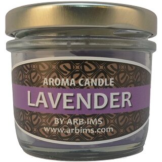 lavender Aroma Candle Arbims Thailand Produkt 60 g