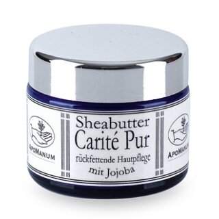 Apomanum - Sheabutter Carité Pur, mit Jojoba und...