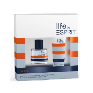 Esprit life by Esprit Man Geschenkset Eau de Toilette 30ml + Duschgel 100ml