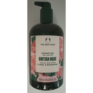 The Body Shop Duschgel 750ml - British Rose