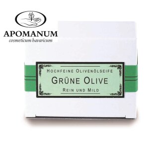 Grüne Oliven Seife ApoManum®